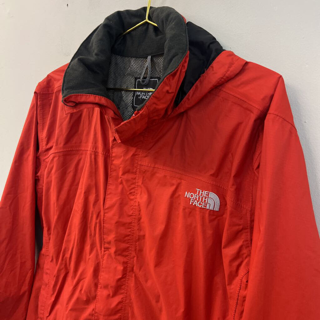The North Face Red Zip Up Hooded Jacket Small