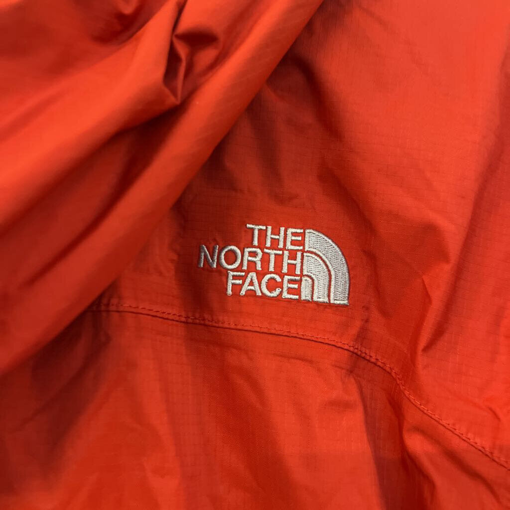 The North Face Red Zip Up Hooded Jacket Small