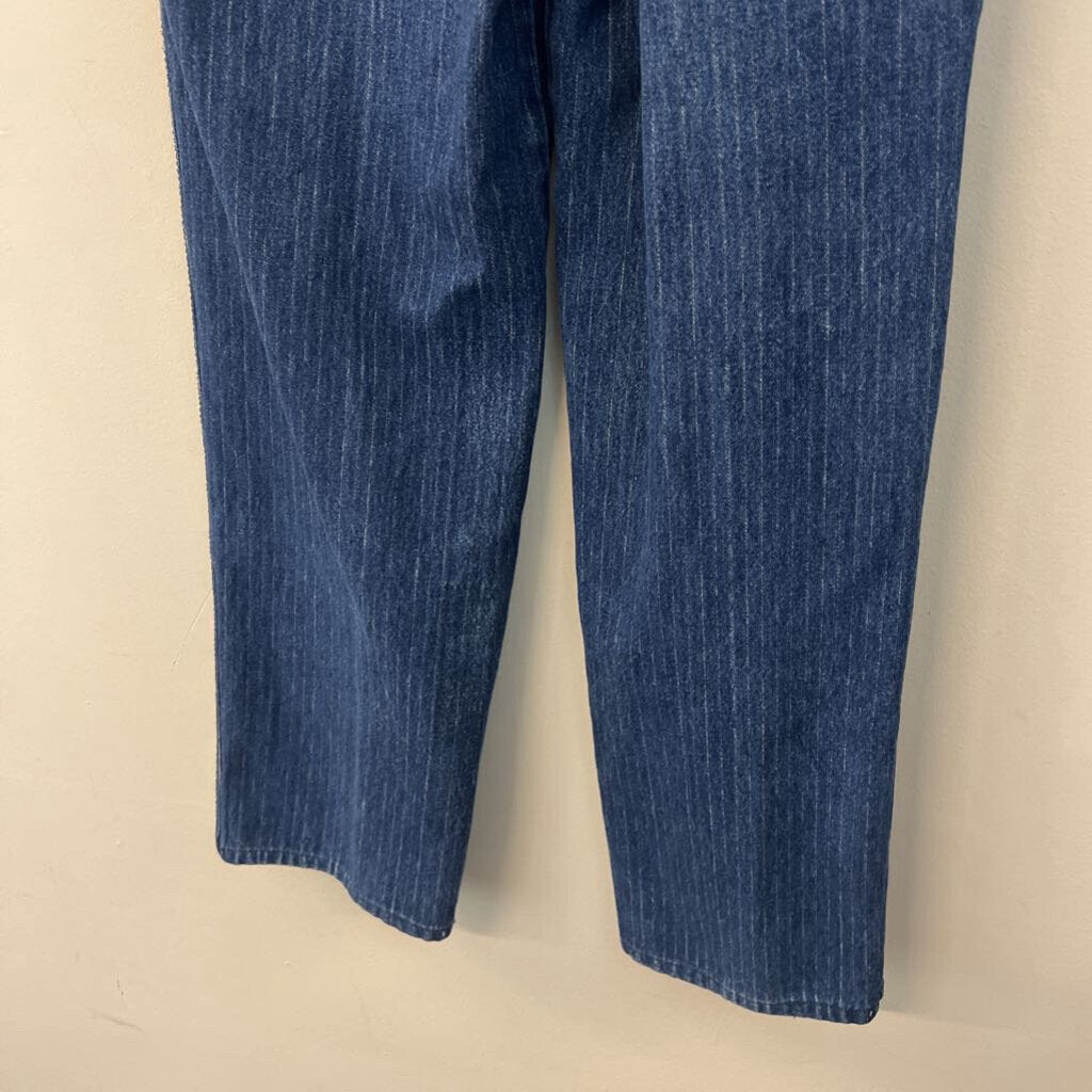 Cotler Dark Wash Pin Stripe Denim Jeans 9/10