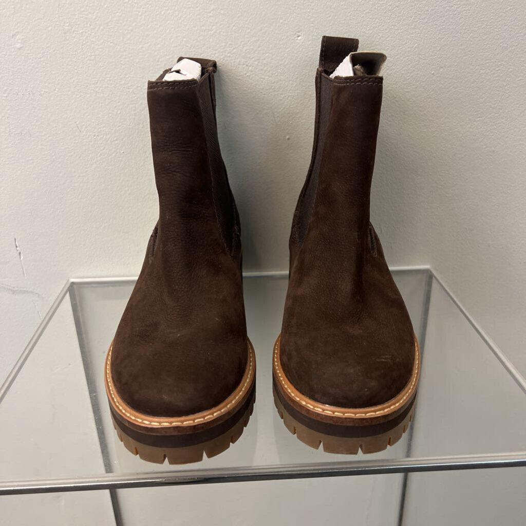 Timberland Brown Suede Courmayeur Valley Chelsea Boots 7