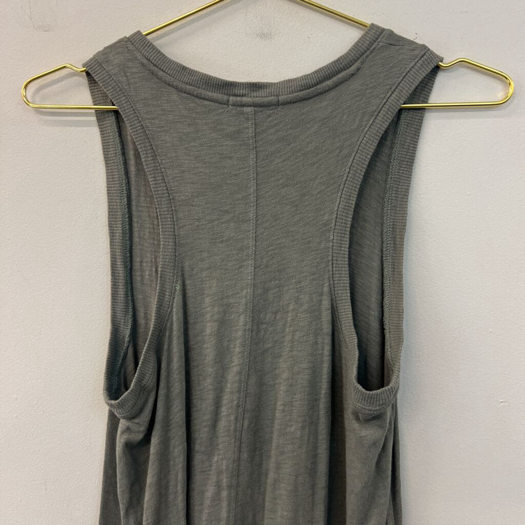 Z Supply Green Tank Midi Dress Extra Small