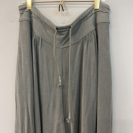 FP Movement Green Wide Leg Pull On Pants Large