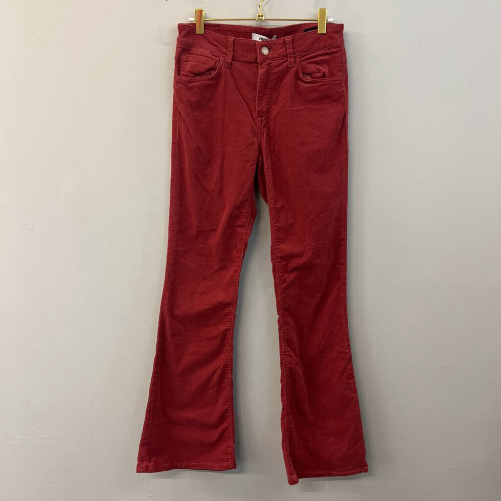 Mavi Brick Corduroy Sydney High Rise Flare Pants 27