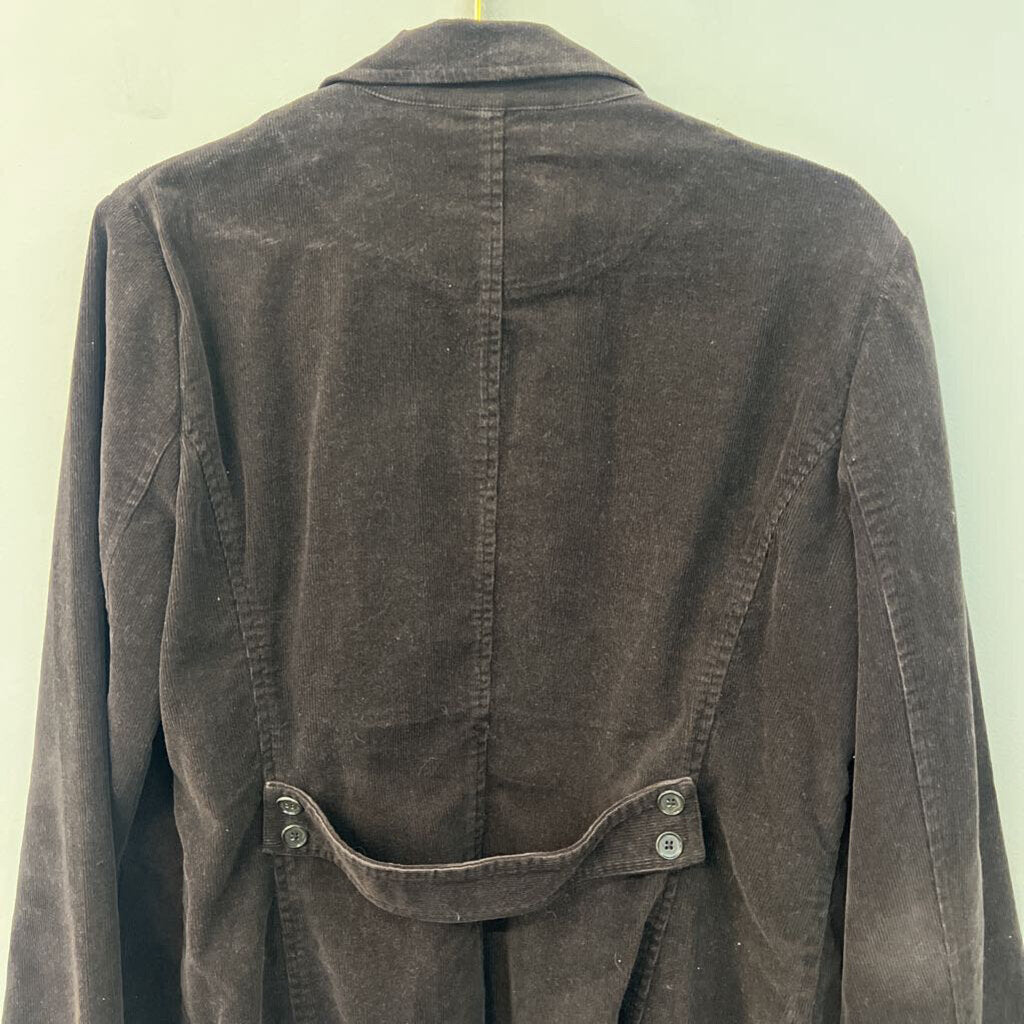 Lands End Brown Corduroy Jacket 14