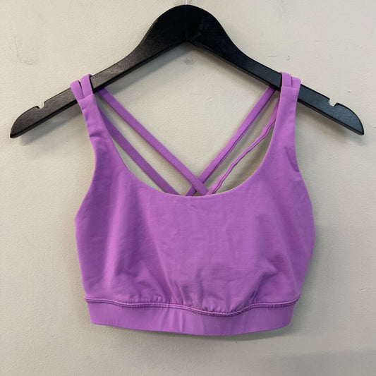 Lululemon Purple Strappy Back Sports Bra 8