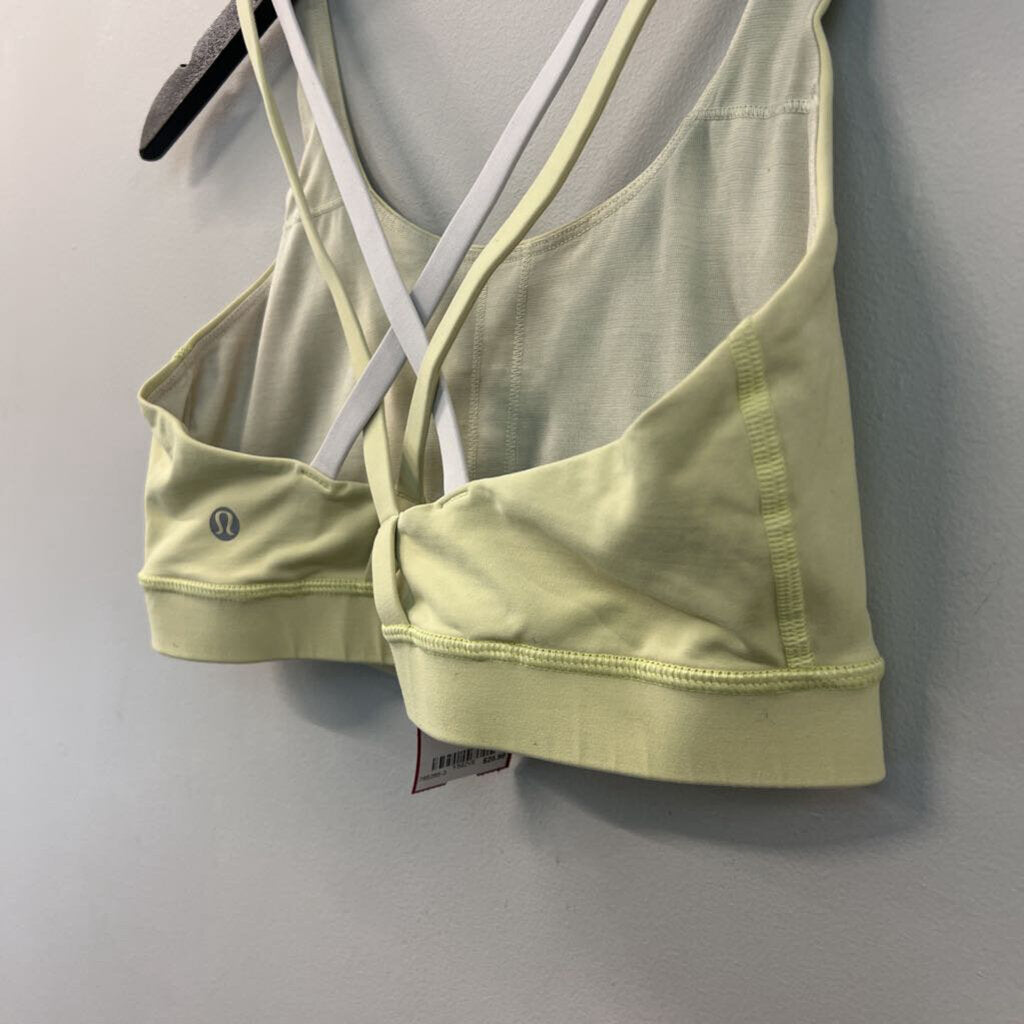 Lululemon Green Strappy Back Sports Bra 8