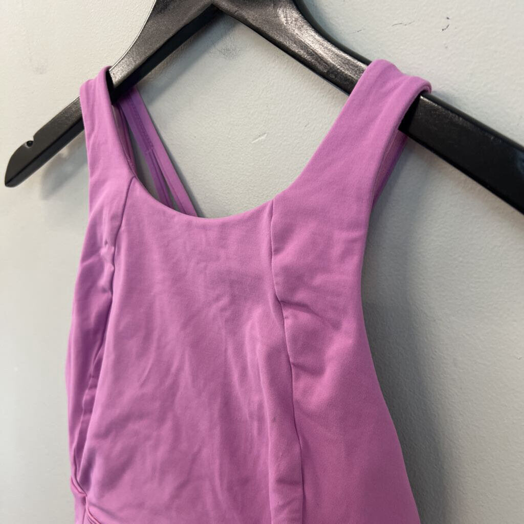 Lululemon Purple High Neck Sports Bra 8