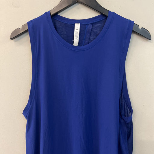 Lululemon Royal Blue Split Back Tank Top 8