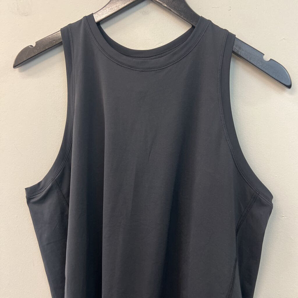 Lululemon Black Split Back Tank Top Medium