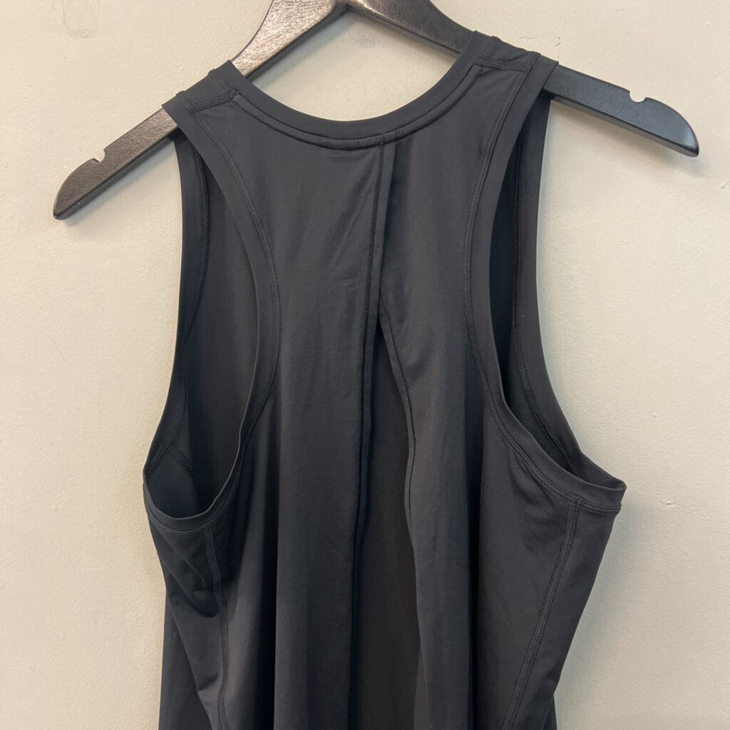 Lululemon Black Split Back Tank Top Medium