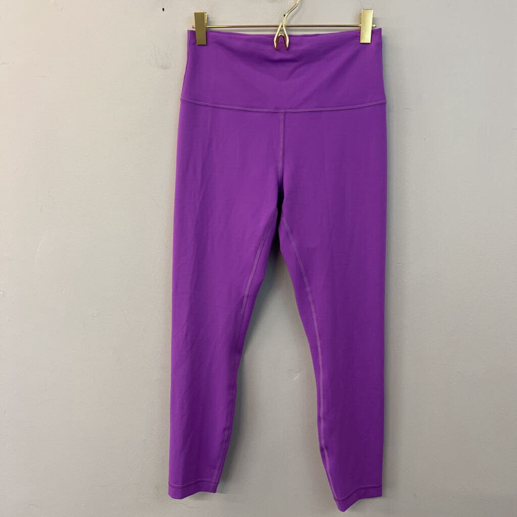 Lululemon Purple Cropped Leggings 8