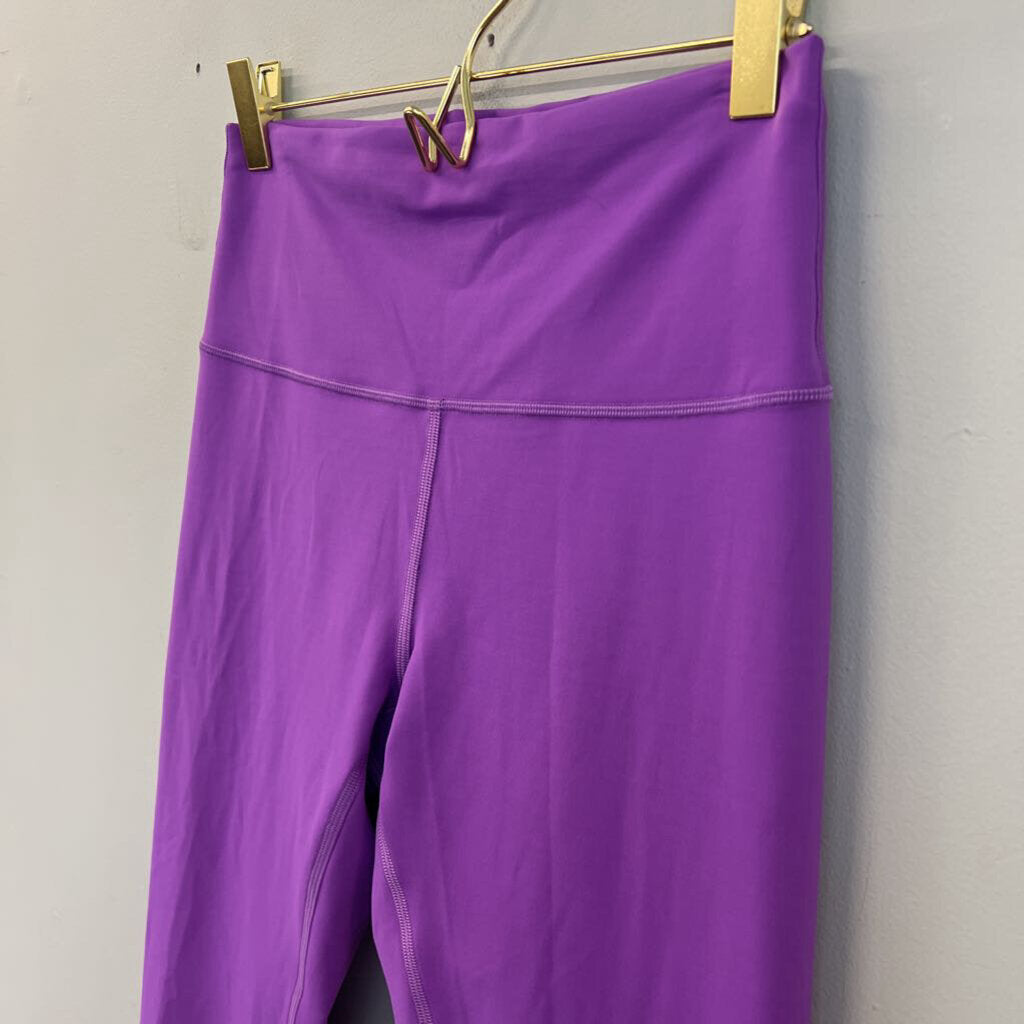 Lululemon Purple Cropped Leggings 8