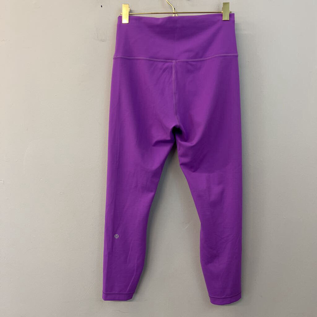 Lululemon Purple Cropped Leggings 8