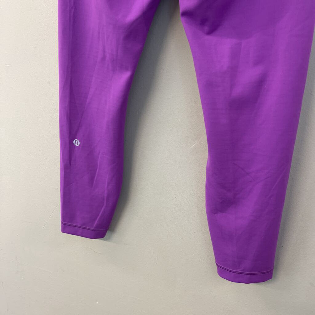 Lululemon Purple Cropped Leggings 8