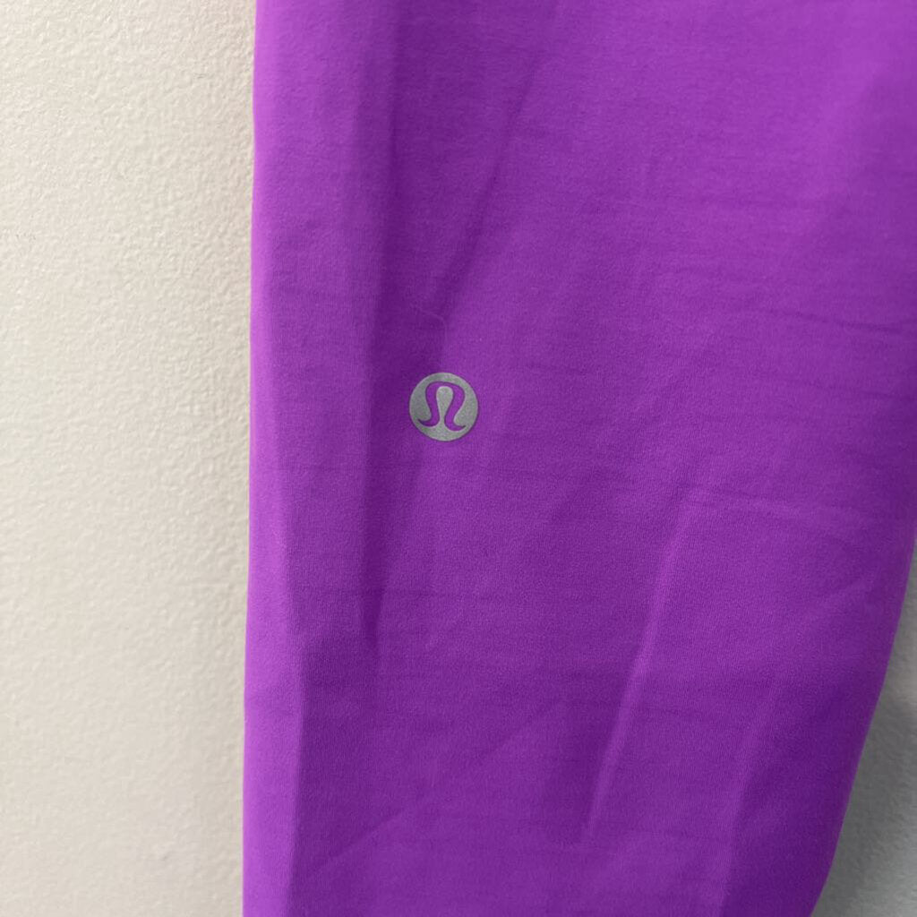 Lululemon Purple Cropped Leggings 8