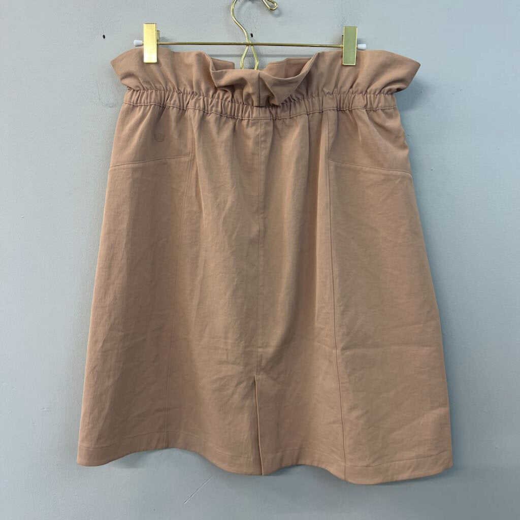 Lululemon Brown High Rise Trip Taker Skirt 8