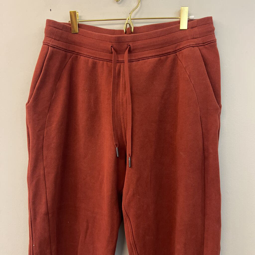 Lululemon Orange Jogger Sweatpants 10