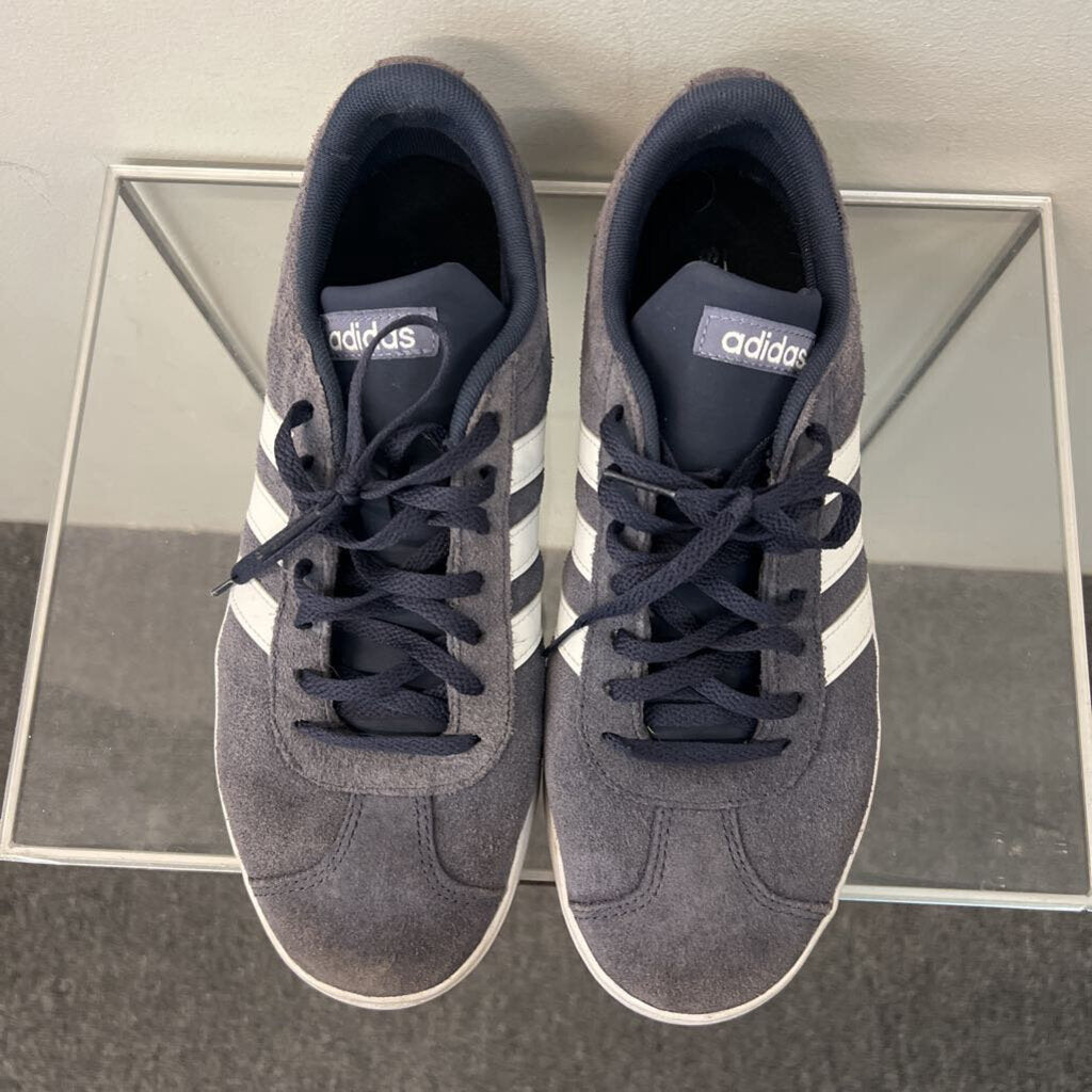 Adidas Blue Suede VL Court 3.0 Sneakers 10