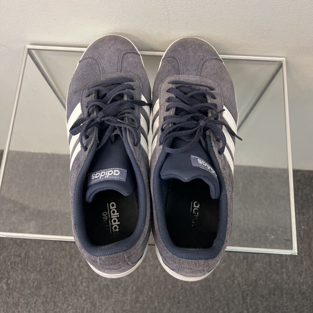 Adidas Blue Suede VL Court 3.0 Sneakers 10