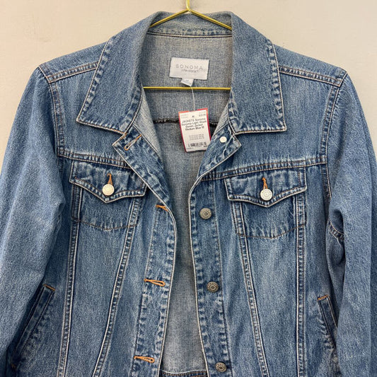 Sonoma Light Wash Denim Jacket Medium