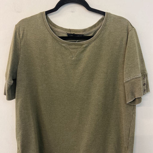 Jane and Delancey Green Short Sleeve Top Medium