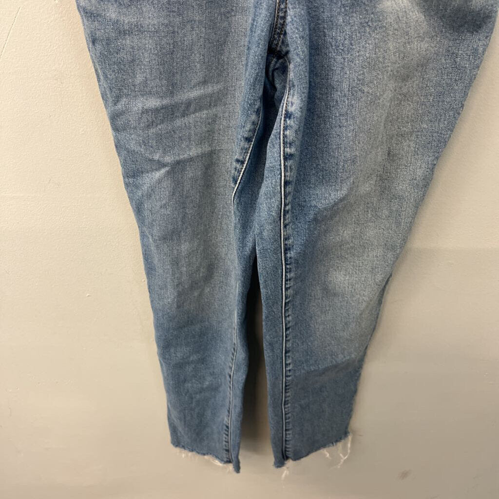 Light Wash Denim Overalls 6