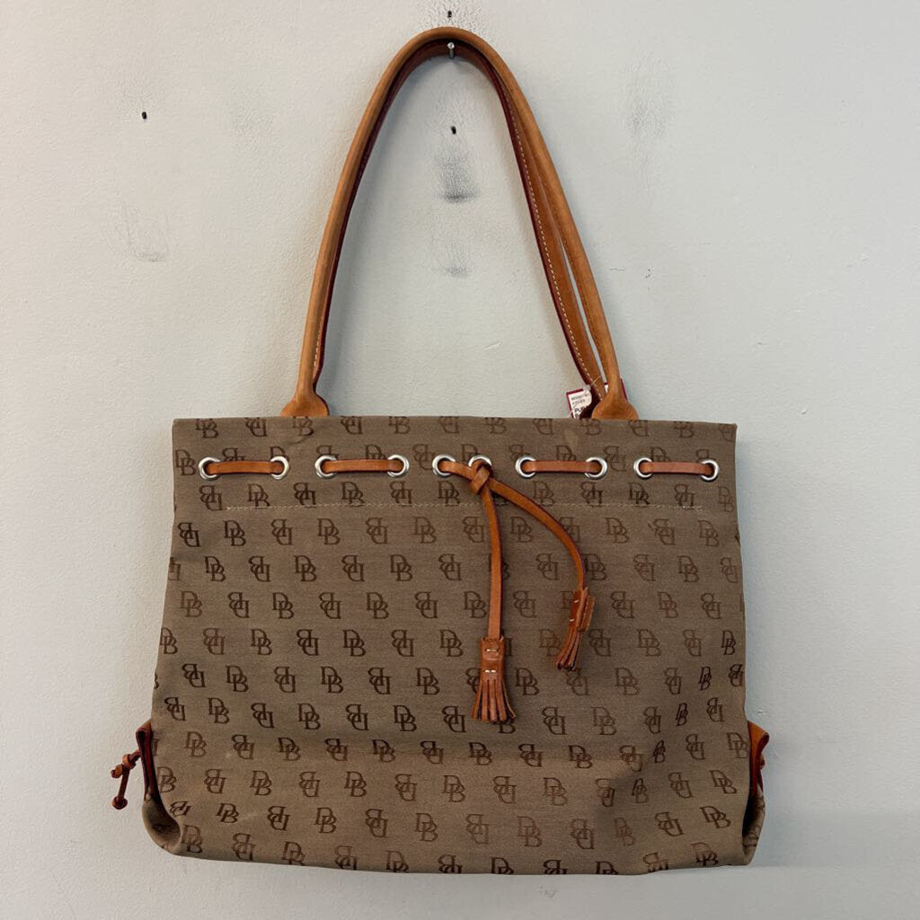 Dooney and Bourke Canvas Logo Purse