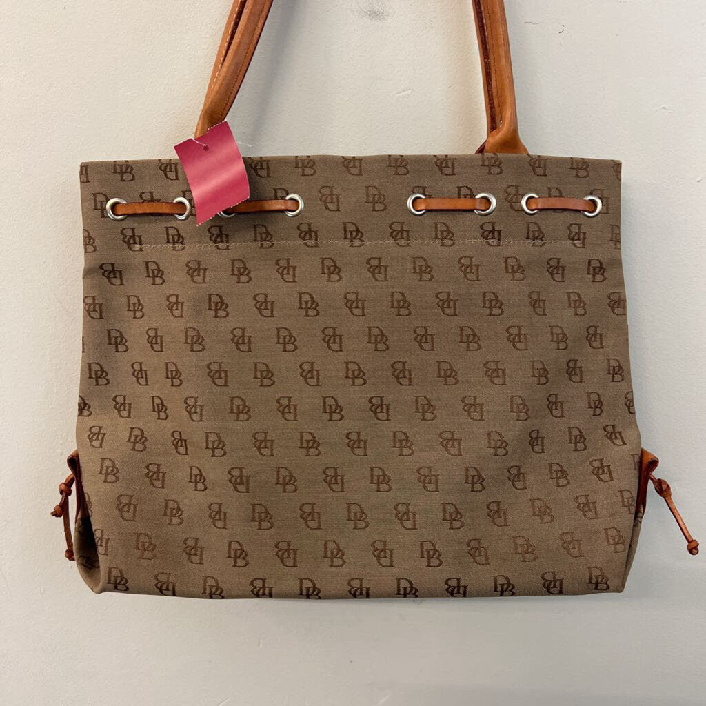Dooney and Bourke Canvas Logo Purse