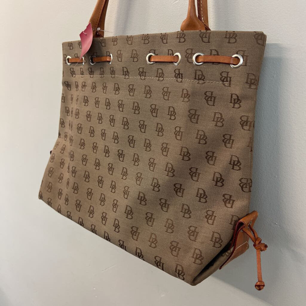 Dooney and Bourke Canvas Logo Purse