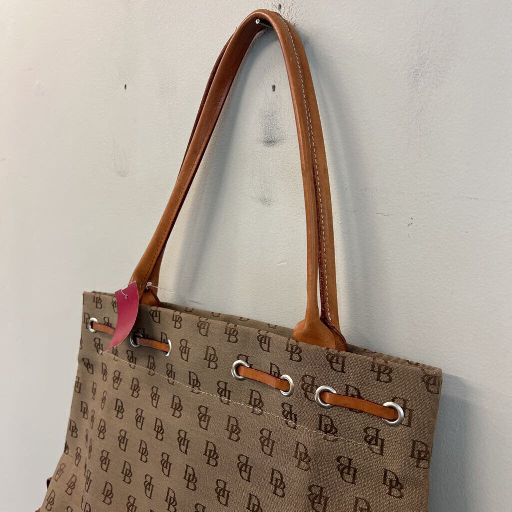 Dooney and Bourke Canvas Logo Purse