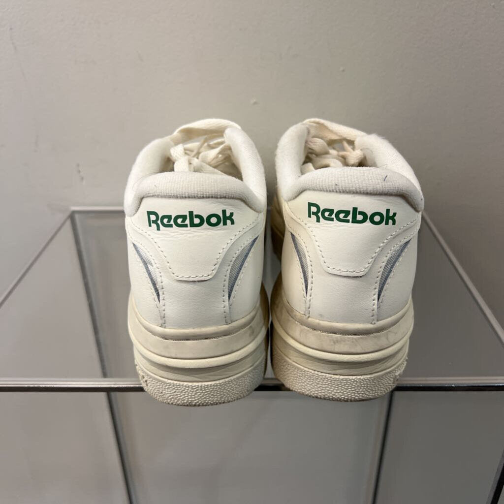 Reebok White Club C Platform Sneakers 9.5