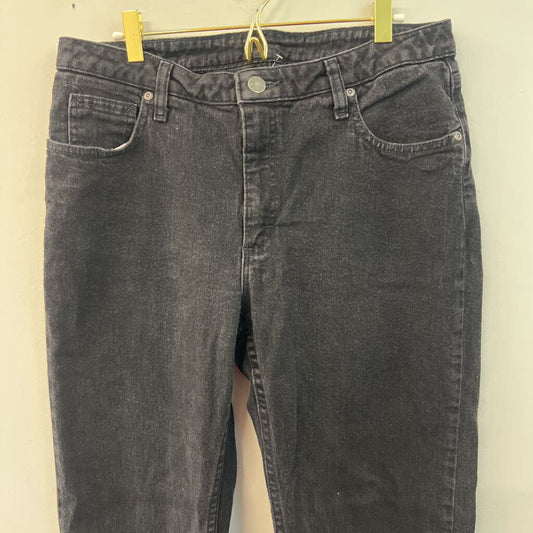 Riders by Lee Black Denim Relaxed Fit Jeans 14