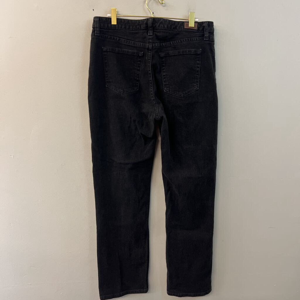 Riders by Lee Black Denim Relaxed Fit Jeans 14