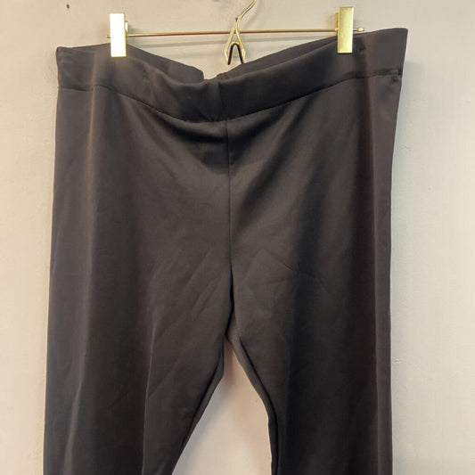 Link Black Stirrup Hem Leggings Extra Large