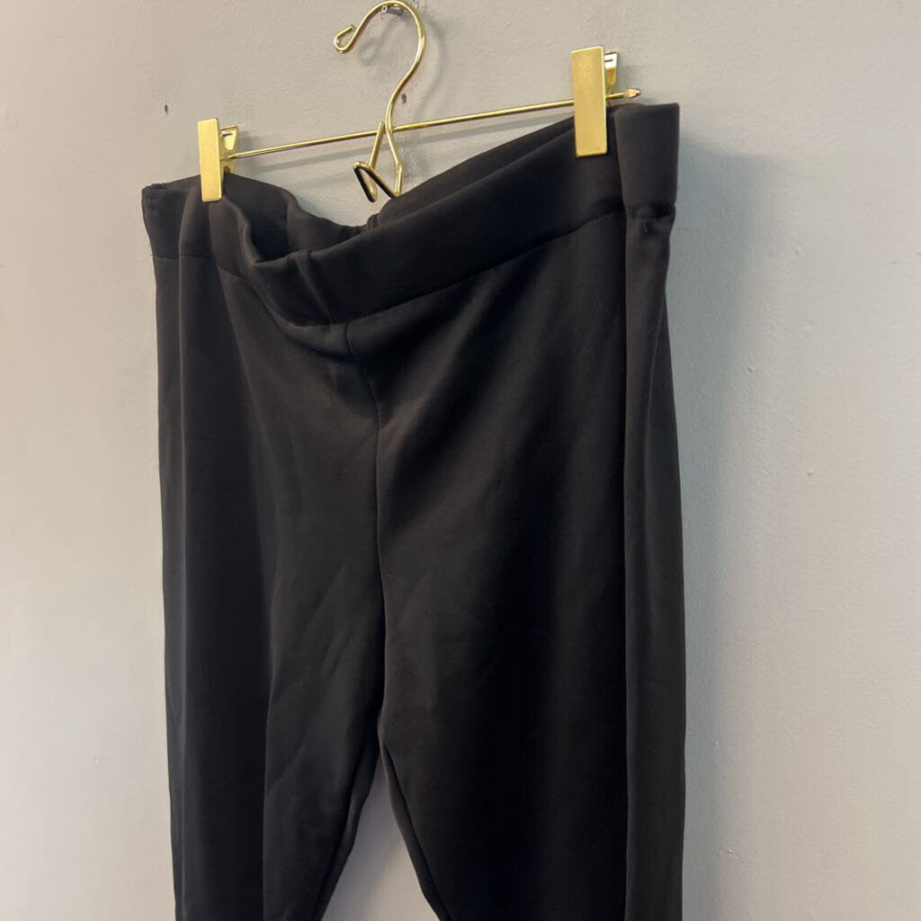 Link Black Stirrup Hem Leggings Extra Large
