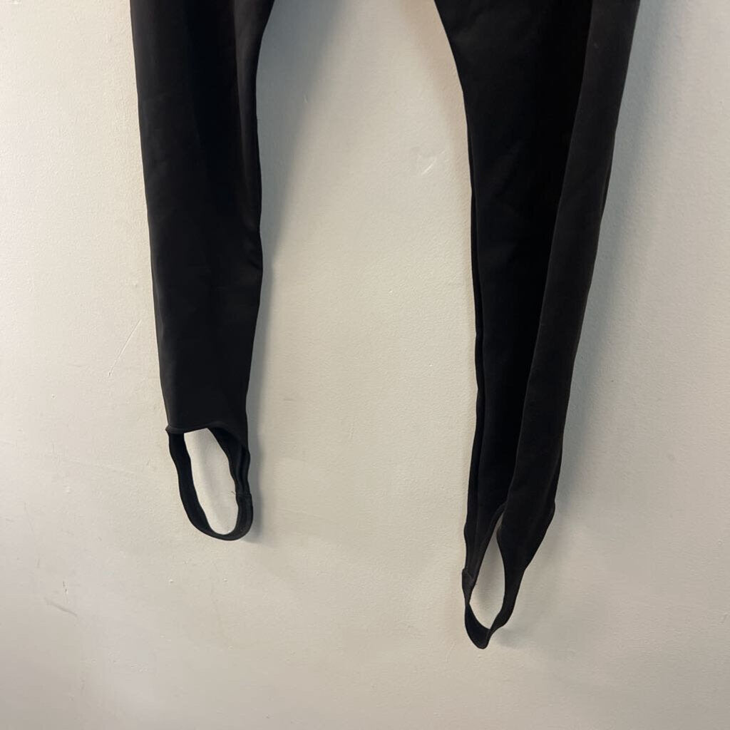 Link Black Stirrup Hem Leggings Extra Large