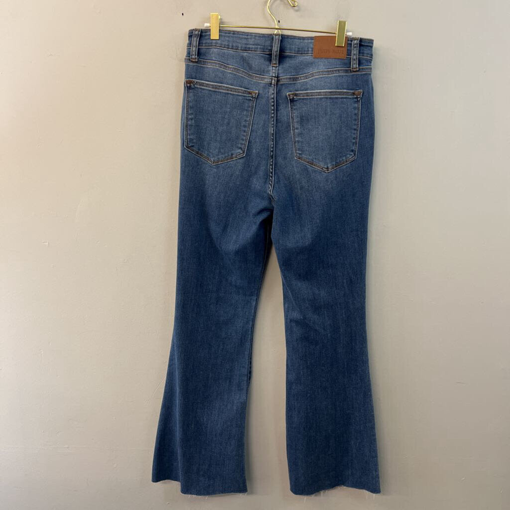 Judy Blue Medium Wash Flare Leg Jeans 30