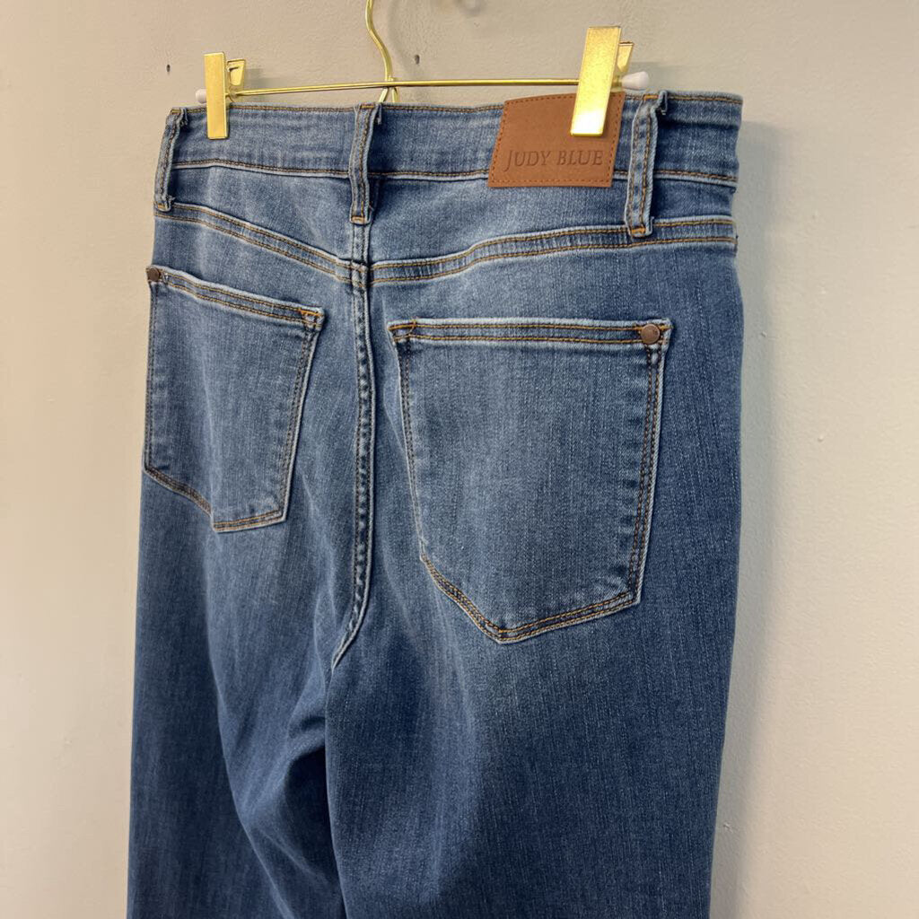 Judy Blue Medium Wash Flare Leg Jeans 30