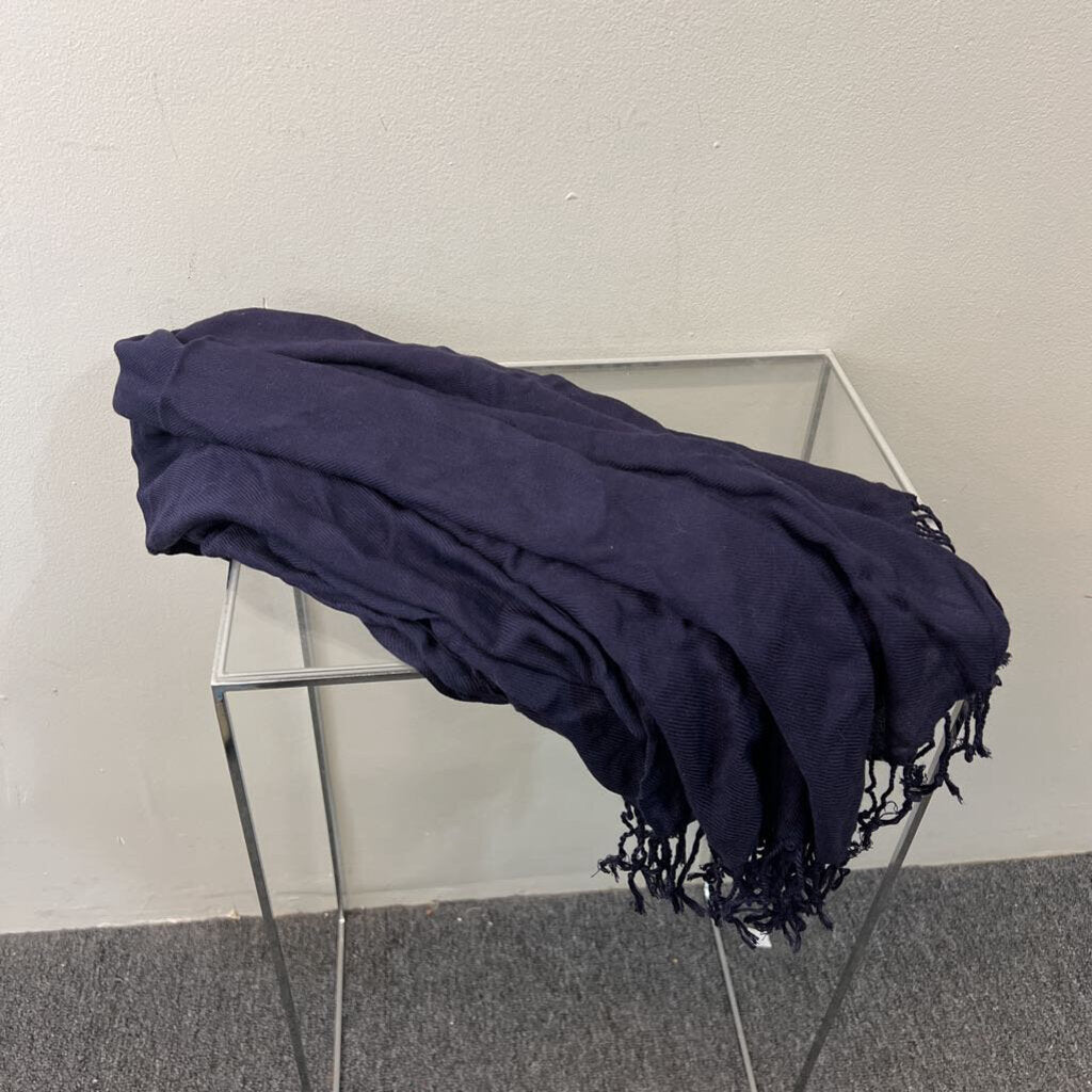 Navy Blue Scarf