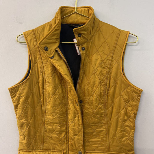 Barbour Golden Yellow Quilted Wray Gilet Vest 8