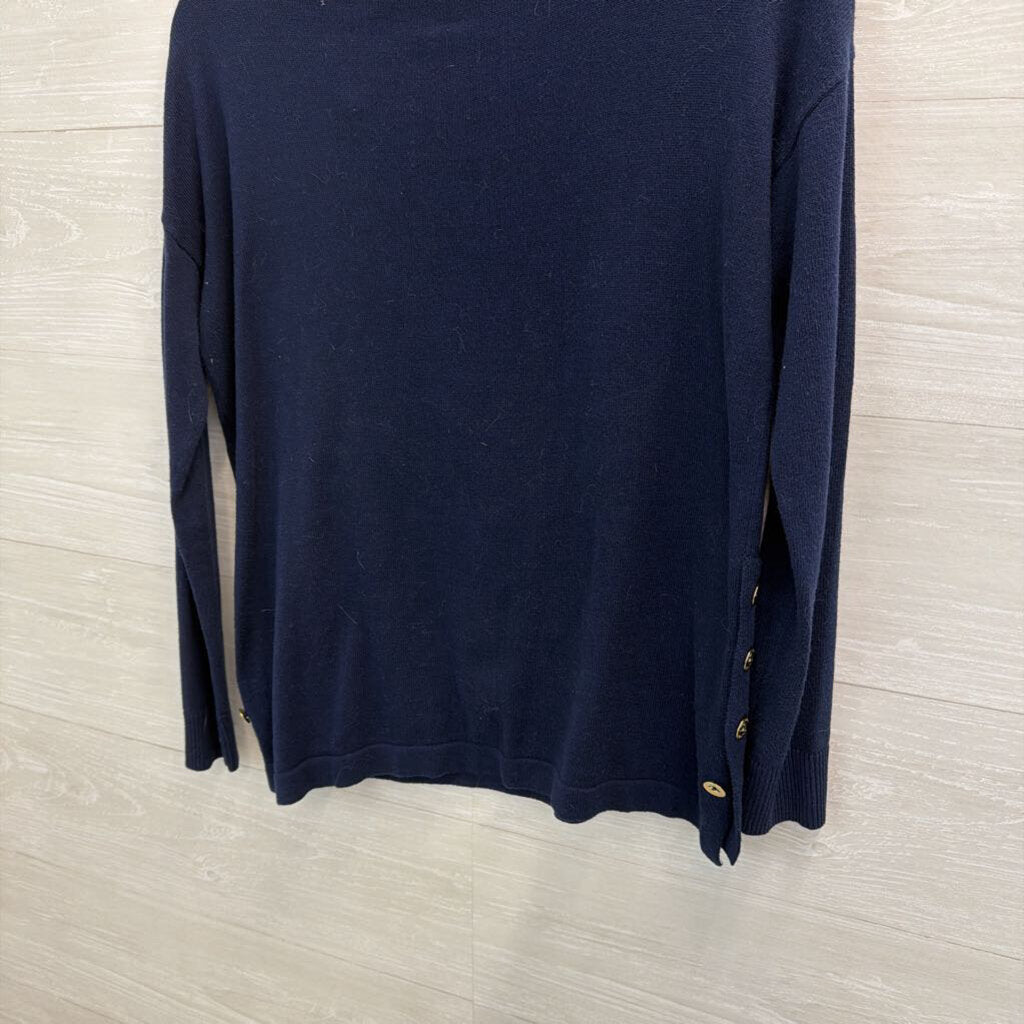 Lilly Pulitzer Navy/ Pink Caralynn Elephant Sweater XXS