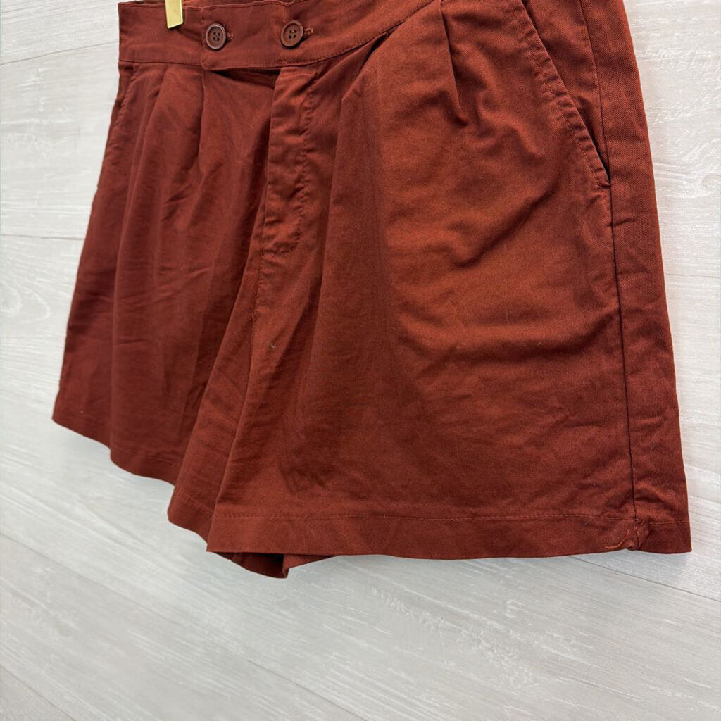 Dr Bloom Brown Wide Leg Trouser Shorts Medium/ Large