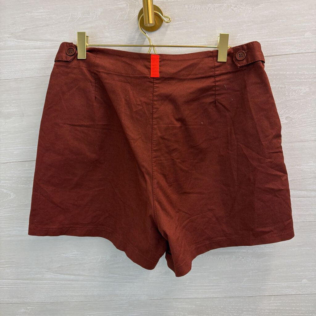 Dr Bloom Brown Wide Leg Trouser Shorts Medium/ Large