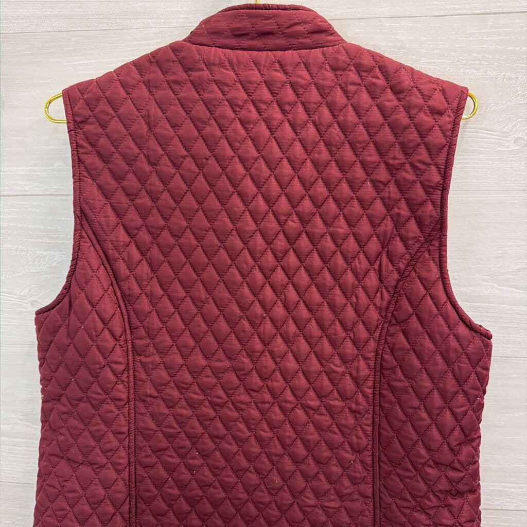 Campus Drive Burgundy Quilted Virginia Tech Vest Extra Large