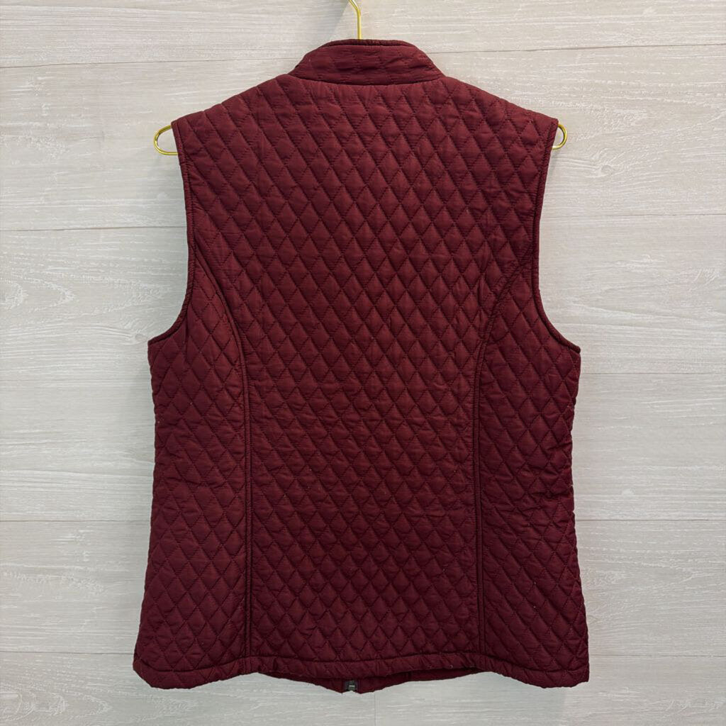 Campus Drive Burgundy Quilted Virginia Tech Vest Extra Large