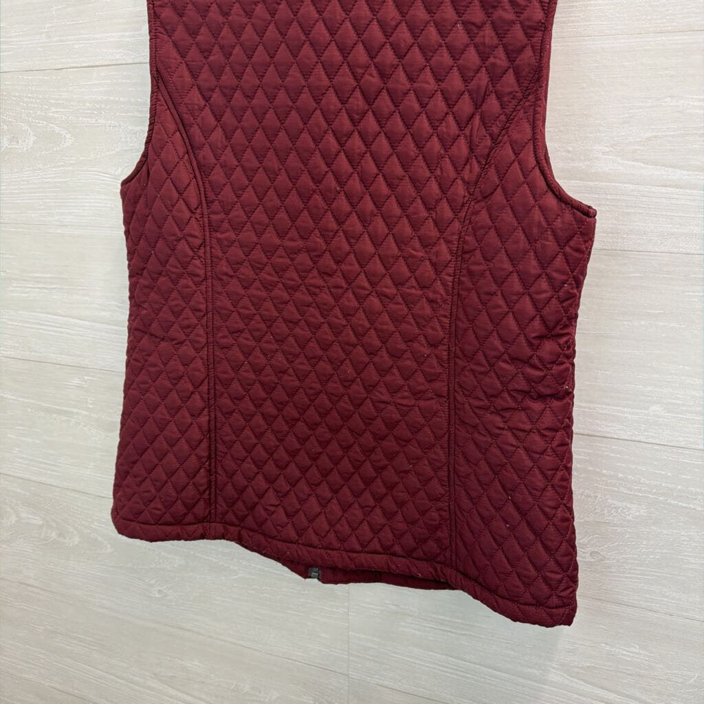 Campus Drive Burgundy Quilted Virginia Tech Vest Extra Large