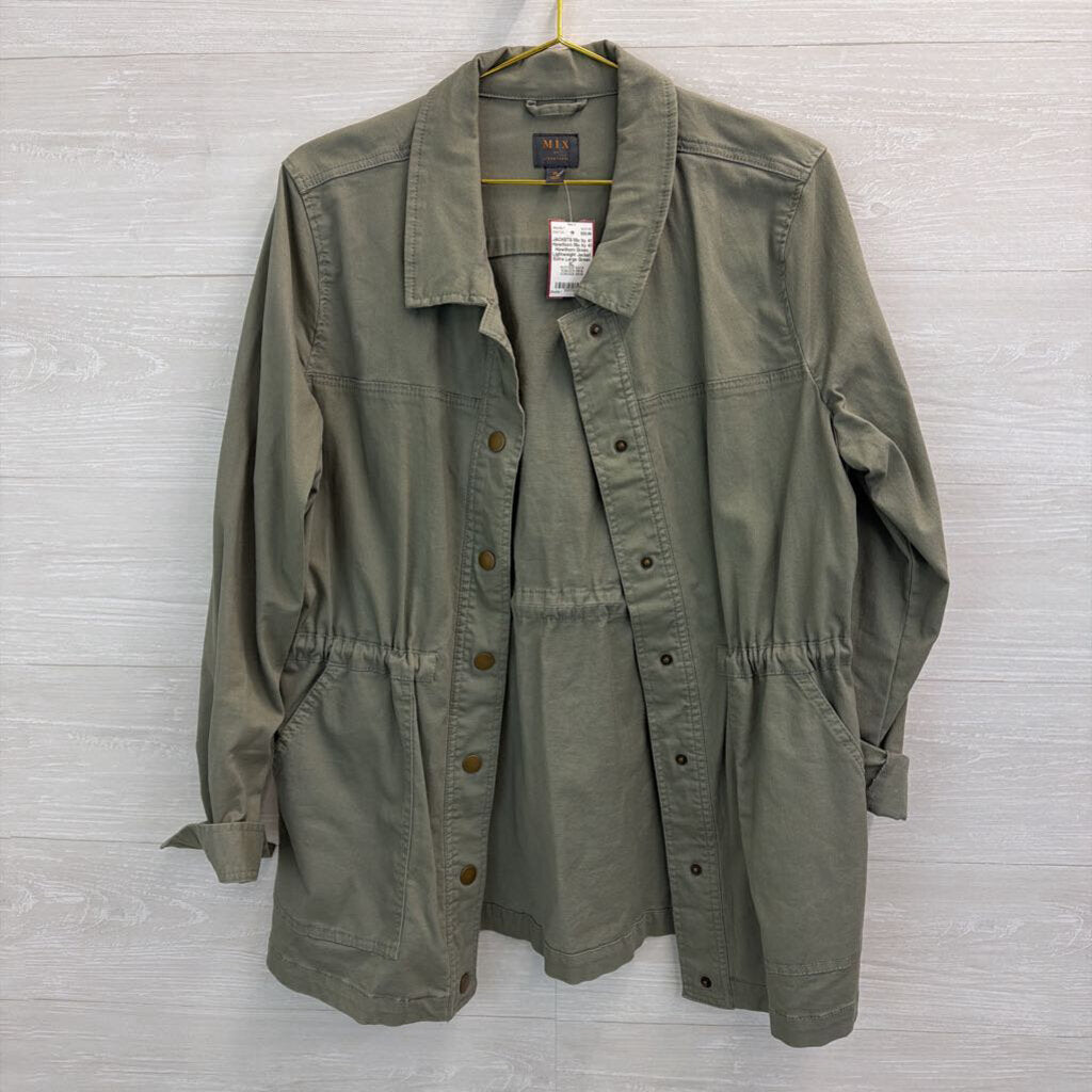 Mix by 41 Hawthorn Green Lightweight Jacket Extra Large