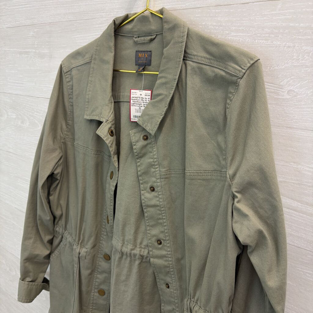 Mix by 41 Hawthorn Green Lightweight Jacket Extra Large