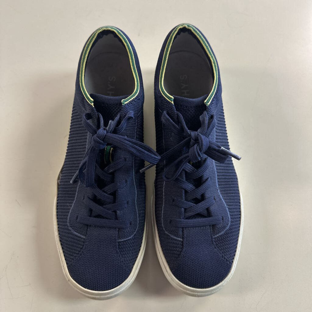 Rothy's Navy The Lace Up Sneakers 10