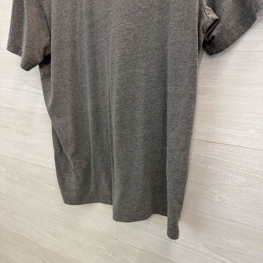 Grey Bourbon Short Sleeve Graphic Tee Large